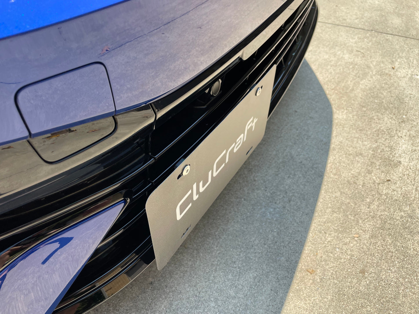 2022-2024 VW MK8 Golf R License Plate Bracket Side Mount | NO DRILL | CluCraft