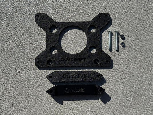 2025-2026 VW MK8.5 Golf GTI License Plate Bracket Center Mount | NO DRILL | CluCraft