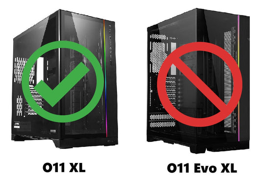 Lian Li O11D XL 40mm Side Glass Spacer Kit | FIT A LARGER GPU | CluCraft