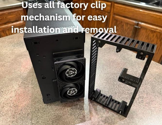 Lian Li A4 H20 Front Panel Ventilation Kit | COOL YOUR LIAN LI A4 H2O | CluCraft