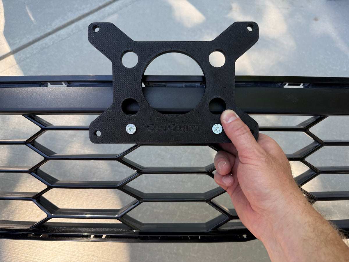 2025-2026 VW Jetta GLI License Plate Bracket Center Mount | NO DRILL | CluCraft