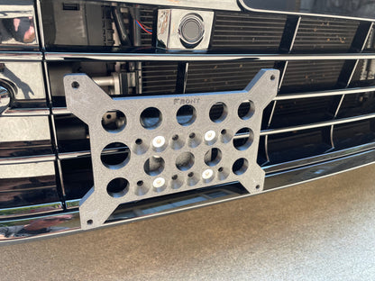 VW MK8 Golf R License Plate Bracket Side Mount | NO DRILL | CluCraft