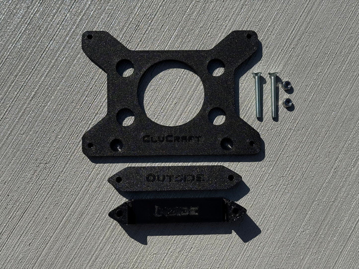 2025 VW MK8.5 Golf GTI License Plate Bracket Center Mount | NO DRILL | CluCraft