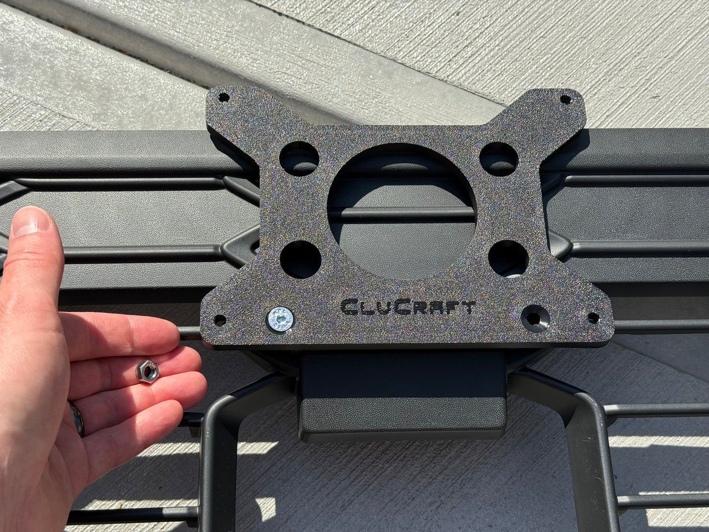 2025 VW MK8.5 Golf GTI License Plate Bracket Center Mount | NO DRILL | CluCraft