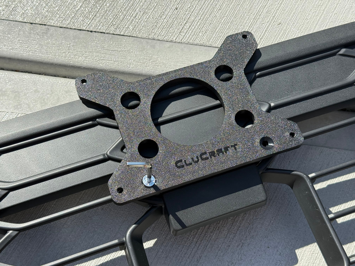 2025 VW MK8.5 Golf GTI License Plate Bracket Center Mount | NO DRILL | CluCraft