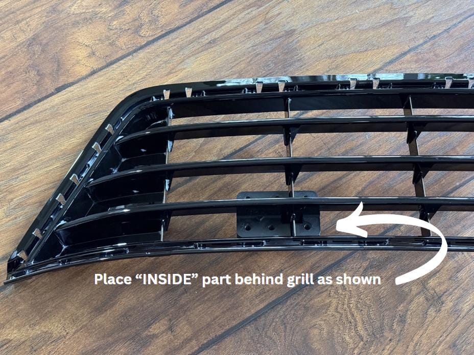 MK7 Golf R Front Mount License Plate Bracket | NO DRILL | CluCraft