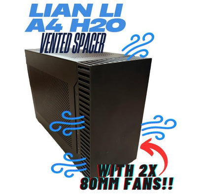 Lian Li A4 H20 Front Panel Ventilation Kit | COOL YOUR LIAN LI A4 H2O | CluCraft